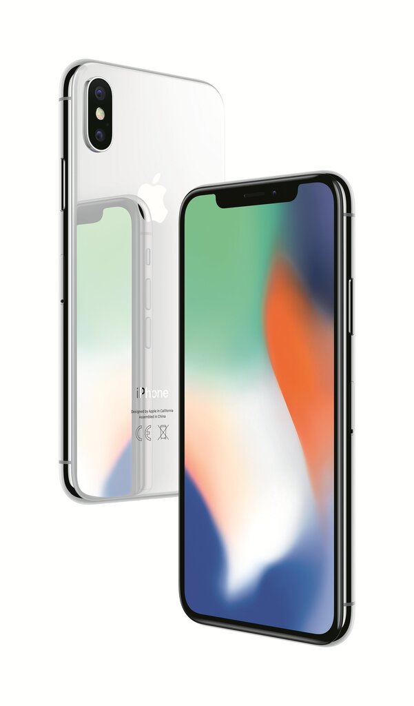 Mobiiltelefon Apple iPhone X 256GB, Hõbedane hind ja info | Telefonid | kaup24.ee