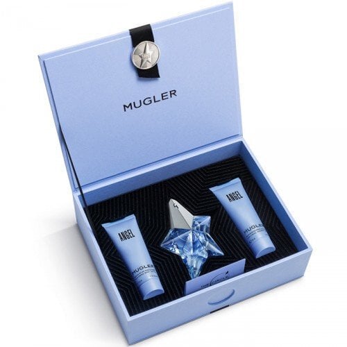Thierry Mugler Angel Gift Set EDP 25 ml, shower gel Angel 50 ml and body lotion Angel 50 ml 25ml hind ja info | Naiste parfüümid | kaup24.ee