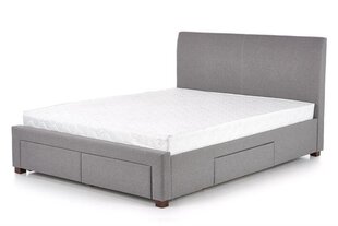 Кровать Halmar Modena с ящиками для хранения вещей, 160x200 см, серый цвет цена и информация | Кровати | kaup24.ee