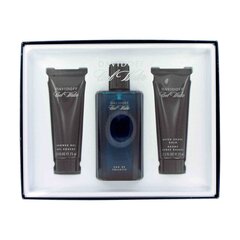 Komplekt Davidoff Cool Water: EDT meestele 125 ml + dušigeel 75 ml + raseerimisjärgne palsam 75 ml hind ja info | Meeste parfüümid | kaup24.ee