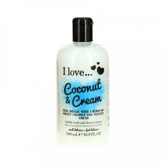 Dušigeel Coconut & Cream Bubble Bath And Shower Creme, 500 ml hind ja info | Dušigeelid, õlid | kaup24.ee
