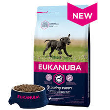 Kuivtoit koertele Eukanuba Puppy & Junior kanalihaga, L, 3 kg hind ja info | Kuivtoit koertele | kaup24.ee