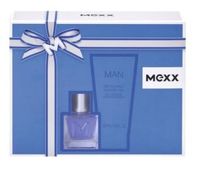 Komplekt Mexx Man: EDT meestele 30 ml + dušigeel 50 ml hind ja info | Meeste parfüümid | kaup24.ee