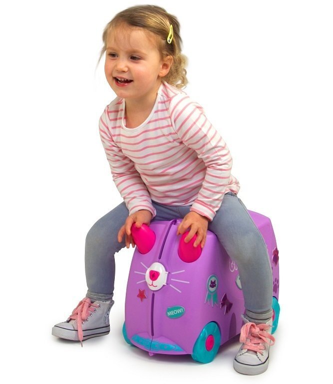 Laste kohver Trunki Cassie the Cat цена и информация | Kohvrid, reisikotid | kaup24.ee