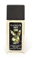 Дезодорант-спрей для мужчин Playboy Play It Wild, 75 мл цена и информация | Мужская парфюмированная косметика | kaup24.ee