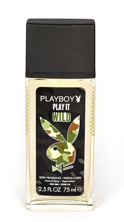 Playboy Play It Wild For Him - deodorant with spray цена и информация | Lõhnastatud kosmeetika meestele | kaup24.ee