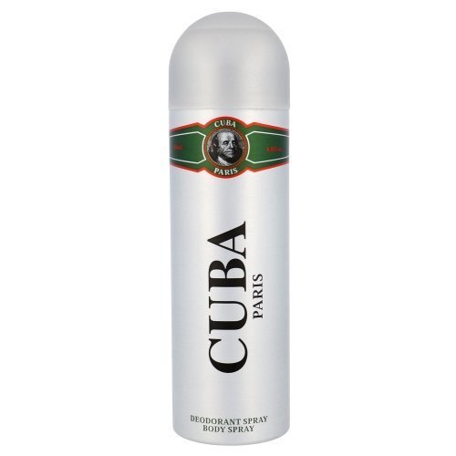 Cuba Green deodorant meestele 200 ml цена и информация | Lõhnastatud kosmeetika meestele | kaup24.ee