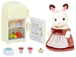 Jänese ema ja külmik Sylvanian Families цена и информация | MUST Металлическая бутылочка с Ярким рисунком (без BPA) (500ml) для мальчиков от 3+ лет Серая с Машинкой | kaup24.ee