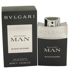 Tualettvesi Bvlgari Man Black Cologne EDT meestele 60 ml hind ja info | Meeste parfüümid | kaup24.ee