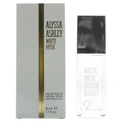 Naiste parfüüm White Musk Alyssa Ashley EDT: Maht - 50 ml hind ja info | Naiste parfüümid | kaup24.ee