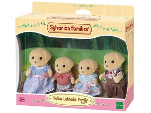 Kollase labradori pere Sylvanian Families hind ja info | Tüdrukute mänguasjad | kaup24.ee