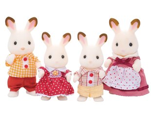 Семья зайчиков Sylvanian Families цена и информация | Игрушки для девочек | kaup24.ee