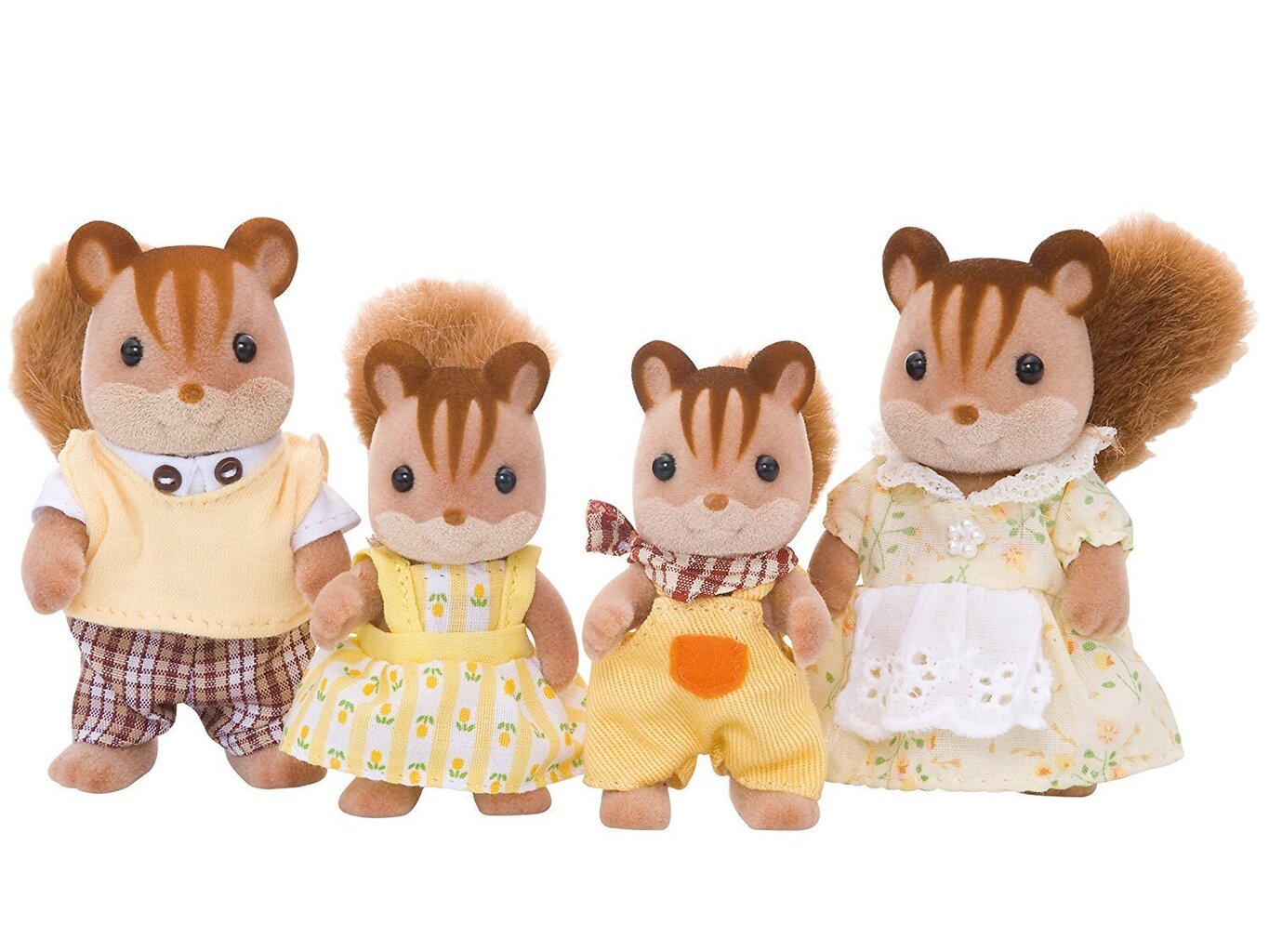 Pähkliorava pere Sylvanian Families hind ja info | Tüdrukute mänguasjad | kaup24.ee