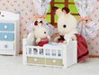 Jänku ja voodi Sylvanian Families цена и информация | Tüdrukute mänguasjad | kaup24.ee