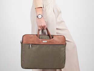 Рюкзак Tracer TRATOK46824 Women's notebook bag Green PU leather 39,6 см (15.6 ") Briefcase цена и информация | Рюкзаки, сумки, чехлы для компьютеров | kaup24.ee