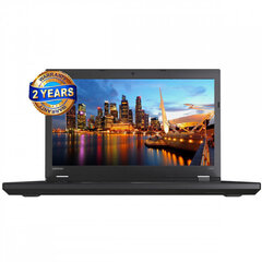 Портативный компьютер Lenovo L570 i5-7200u 8GB 240GB SSD Webcam Windows 10 Professional ReNew цена и информация | Записные книжки | kaup24.ee