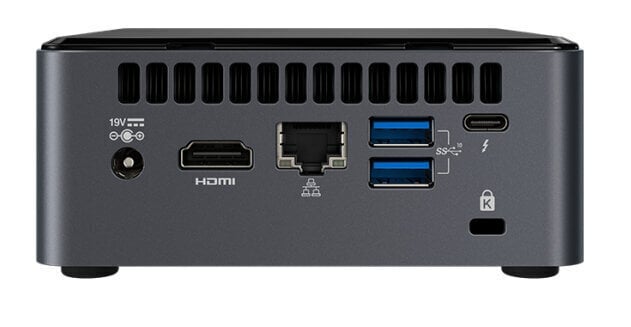 Intel NUC NUC10i7FNHN UCFF i7-10710U 1.1 GHz, Windows 10, 64-bit hind ja info | Lauaarvutid | kaup24.ee