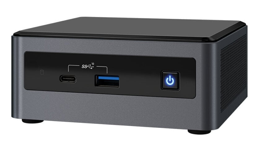 Intel NUC NUC10i7FNHN UCFF i7-10710U 1.1 GHz, Windows 10, 64-bit hind ja info | Lauaarvutid | kaup24.ee