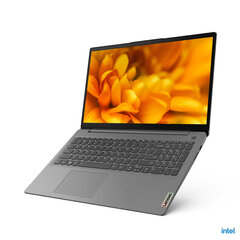 Портативный компьютер Lenovo IdeaPad 3 15ITL6 i3-1115G4 15.6 FHD IPS 300nits Anti-glare 8GB Soldered DDR4-3200 256GB SSD M.2 2242 PCIe 3.0x4 NVMe Intel UHD Graphics Windows 11 Home in S mode 82H801QPPB Arctic Grey  цена и информация | Lenovo Компьютерная техника | kaup24.ee