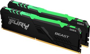 Kingston Fury Beast RGB цена и информация | Оперативная память (RAM) | kaup24.ee