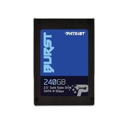 Patriot PBU240GS25SSDR цена и информация | Жёсткие диски (SSD, HDD) | kaup24.ee