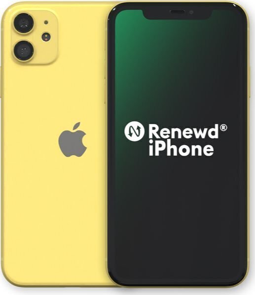 Renewd® iPhone 11 64GB RND-P14364 Yellow цена и информация | Telefonid | kaup24.ee