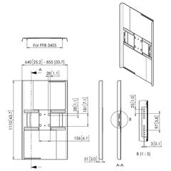 TV-hoidja Vogel's PFA 9121, 50-55" hind ja info | Teleri seinakinnitused ja hoidjad | kaup24.ee