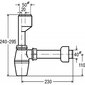 Sifoon pissuaarile Viega 112 271, 50x40 mm цена и информация | Sifoonid | kaup24.ee