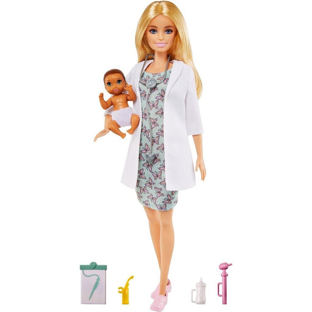Barbie® beebide arst GVK03 цена и информация | Tüdrukute mänguasjad | kaup24.ee