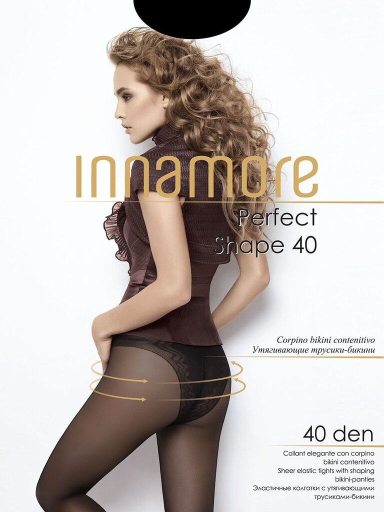 Naiste sukkpüksid Innamore Perfect Shape 40 Den, must hind ja info | Sukkpüksid | kaup24.ee