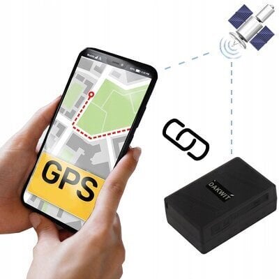 Mini GPS-i lokaator 1500 mAh lokaator + rakendus цена и информация | GPS seadmed | kaup24.ee