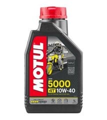 Sünteetiline alus 4T õli Motul 5000, 10W40, 1 l цена и информация | Другие масла | kaup24.ee