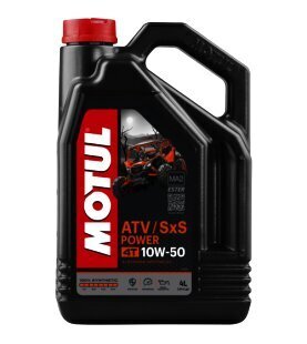 100% sünteetiline õli uusima põlvkonna ATV Motul ATV SxS Power jaoks, 10W50, 4 l hind ja info | Eriotstarbelised määrdeõlid ja -vedelikud | kaup24.ee