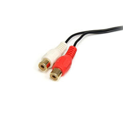 Kaabel Startech Audio Jack (3,5 mm) – 2 RCA Startech MU1MFRCA 1,8 m hind ja info | Kaablid ja juhtmed | kaup24.ee