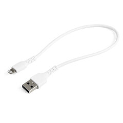 Kaabel StarTech USB - Lightning, 0,3 m, valge hind ja info | Kaablid ja juhtmed | kaup24.ee