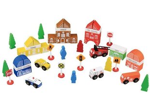 Mänguasi Puidust linn hind ja info | Imikute mänguasjad | kaup24.ee