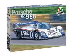 Сборная пластиковая модель Italeri - Porsche 956, 1/24, 3648 цена и информация | Конструкторы и кубики | kaup24.ee