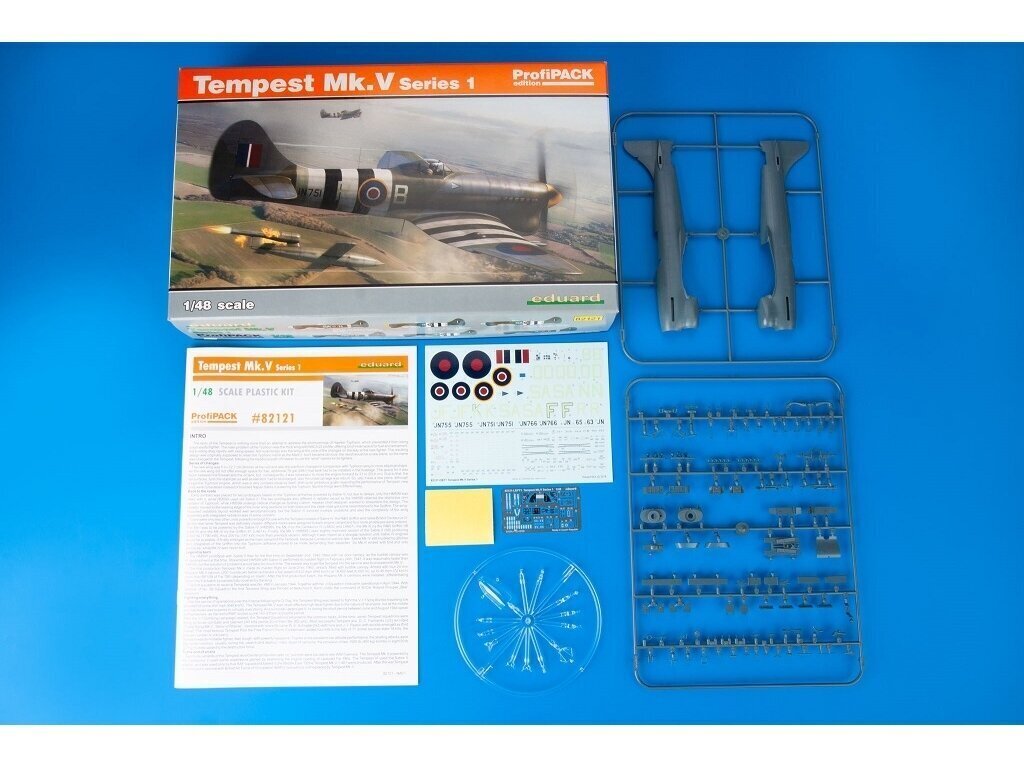 Eduard - Tempest Mk.V series 1, Profipack, 1/48, 82121 hind ja info | Klotsid ja konstruktorid | kaup24.ee