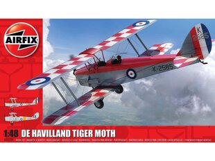 Airfix - de Havilland DH82a Tiger Moth, 1/48, 04104 цена и информация | Конструкторы и кубики | kaup24.ee