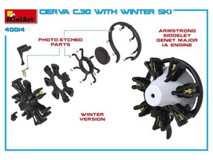 Miniart - Cierva C.30 with Winter Ski , 1/35, 41014 hind ja info | Klotsid ja konstruktorid | kaup24.ee