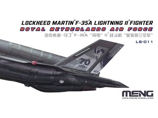 Сборная пластиковая модель Meng Model - Lockheed Martin F-35A Lightning II Royal Netherlands Air Force, 1/48, LS-011 цена и информация | Конструкторы и кубики | kaup24.ee