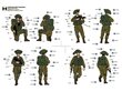 Meng Model - IDF Infantry Set, 1/35, HS-004 цена и информация | Klotsid ja konstruktorid | kaup24.ee