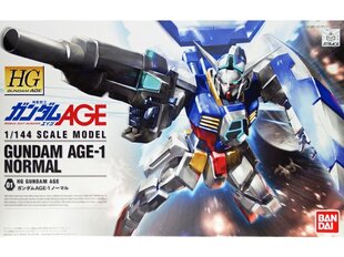 Bandai - HG Gundam Age Gundam Age-1 Normal, 1/144, 58270 hind ja info | Klotsid ja konstruktorid | kaup24.ee