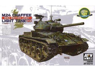 AFV Club - M24 Chaffee Light Tank WW2 British Army Version, 1/35, 35210 hind ja info | Klotsid ja konstruktorid | kaup24.ee
