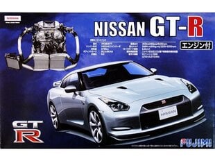 Fujimi - Nissan GT-R (R35) w/Engine, 1/24, 03794 цена и информация | Конструкторы и кубики | kaup24.ee