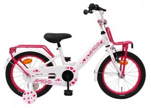 Детский велосипед Amigo Sweetheart, 16'', белый цена и информация | Велосипеды | kaup24.ee