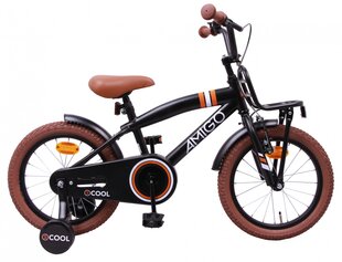 Laste jalgratas Amigo 2Cool, 16'', 25,5 cm, must hind ja info | Jalgrattad | kaup24.ee