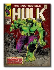 Incredible Hulk (Monster Unleashed) – lõuendimaal 60x80 cm цена и информация | Картины, живопись | kaup24.ee