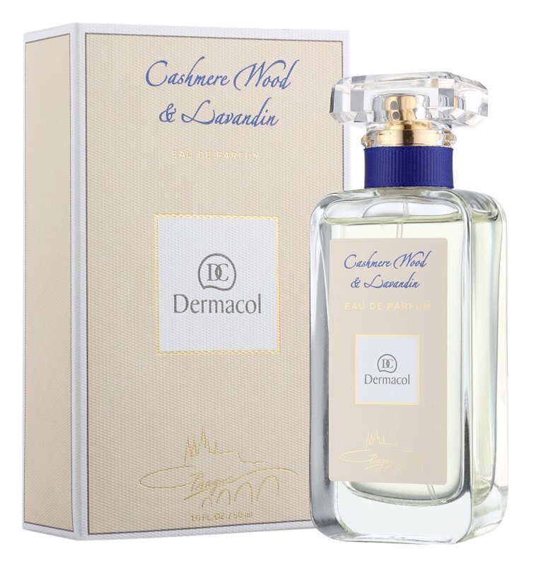 Parfüümvesi Dermacol Cashmere Wood & Levandin EDP meestele 50 ml цена и информация | Meeste parfüümid | kaup24.ee