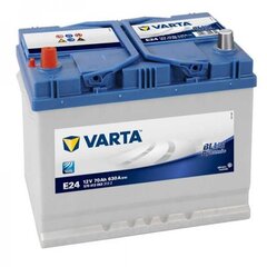Aku VARTA BLUE 70AH 630A E24 hind ja info | Varta Autokaubad | kaup24.ee